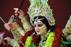 Durga Puja of South Madras Cultural Association, Chennai, Tamil Nadu, India.