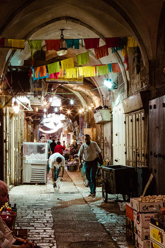Jerusalem old market by Davide Restivo