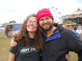 Alison and Trey at the fair