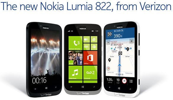 Nokia Lumia 822  