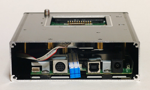 The main board to back side panel