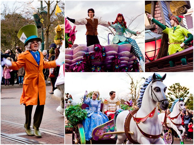 Disneyland Paris Parade Collage