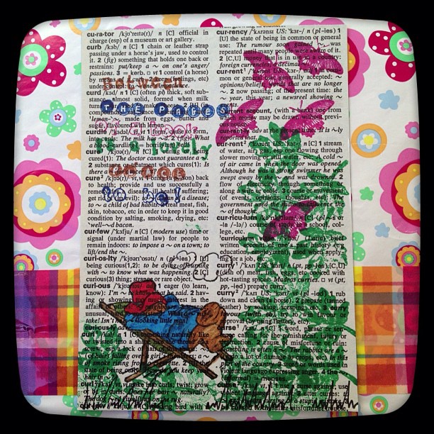 #postcard #book #dictionary #butterflies #leaves #paddingtobear #postcard #quote Between the pages of a book is a lovely place to be!