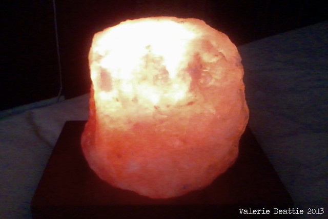 Himalayan rock salt lamp 