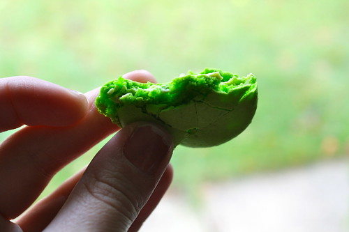 green macaron