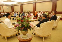 Kunjungan hormat kepada YB Tan Sri Speaker Dewan Rakyat