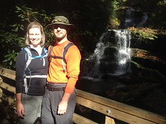  Travis and Michele  at Martin Creek Falls 