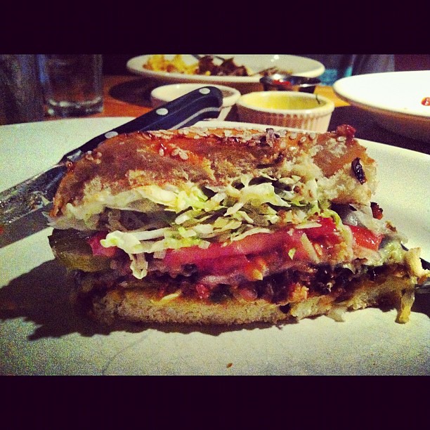 Heaven on a bun. #veggieburger #best #houstons #gone