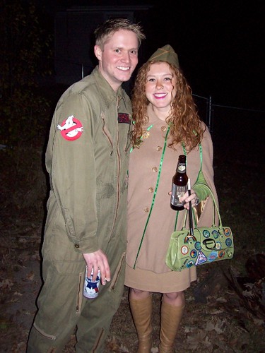 Ghostbuster and Phyllis Nefler