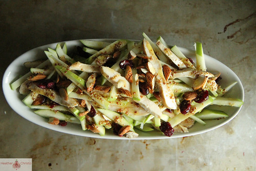 Chicken, Apple Cranberry and Almond Salad