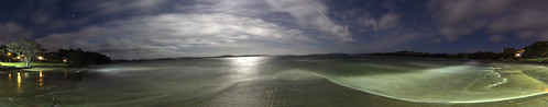 Algies Bay Panorama by Astronomr