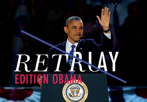 RetroPlay Edition Obama Curated by Phil