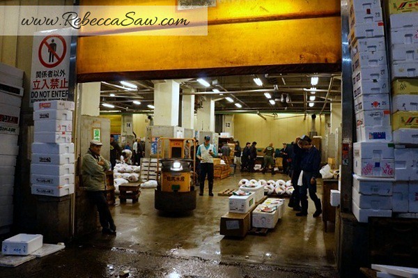 Tsukiji Market Tuna Auction - Tokyo Japan-050