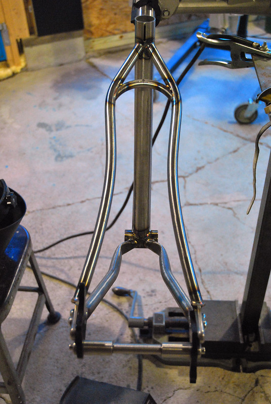 Mike's Seat Stay Bridge all welded