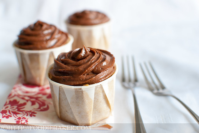 Vietnamese Coffee Cupcakes with Mocha Buttercream Frosting