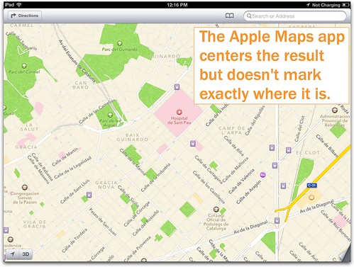 Apple Maps app from iBooks