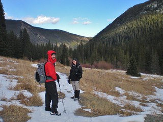 Josh and Erin in the James Peak Wilderness