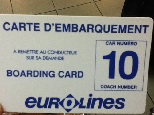 eurolines boarding pass