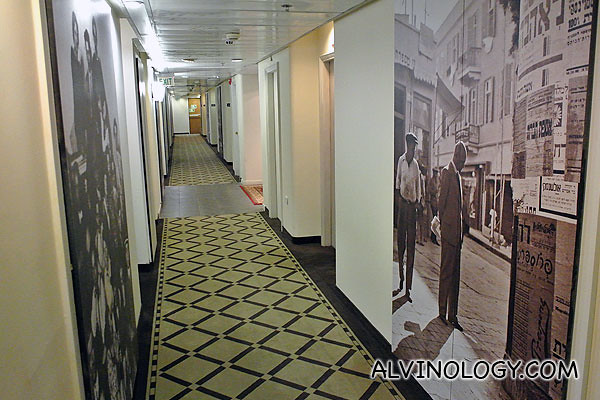 Corridor of Herods Hotel