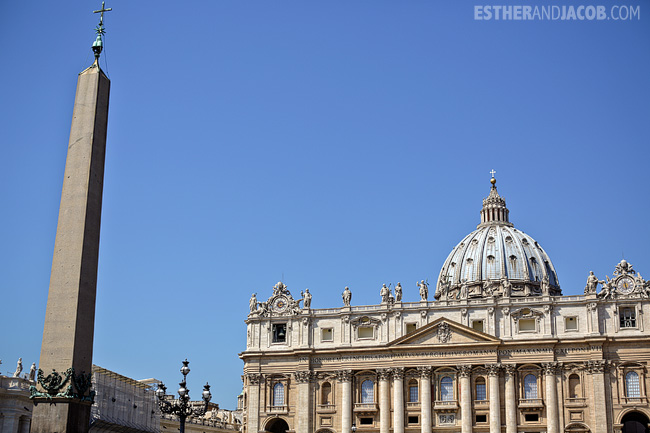 St Peter's Basilica Cathedral When in Rome Day 2 | What to do and see in Rome in 48 hours | Travel Photography