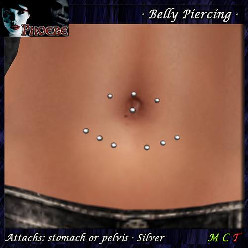 *P* Belly Piercing K3 ~Silver~ 1