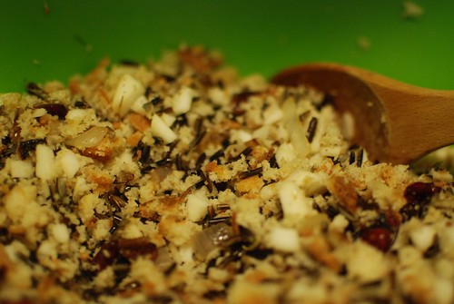 wild rice and apple stuffing