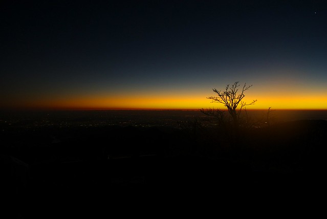 蛭ヶ岳小屋からの日の出