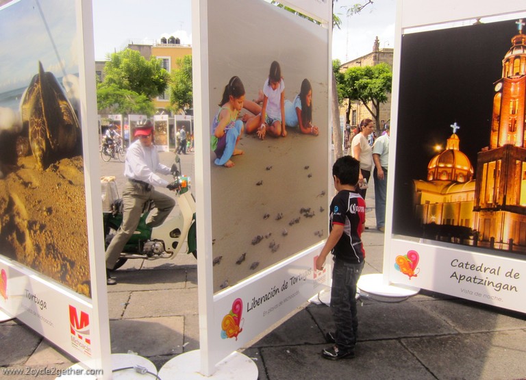 Photography Exhibit in the Plaza de Liberacion