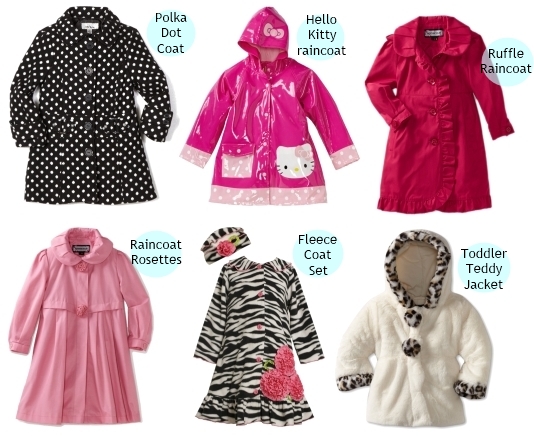 winter coats and raincoats for girls