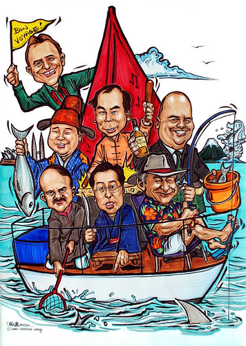 Group caricatures for Bosch 26022012