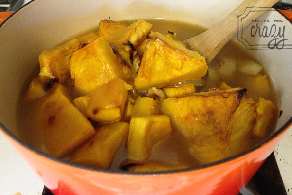 pumpkin soup in the works