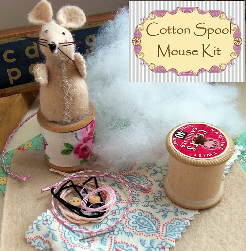 Cotton Spool Mouse