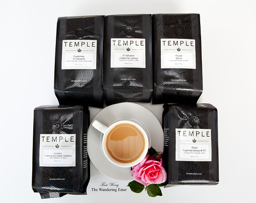 Various Temple Coffee beans