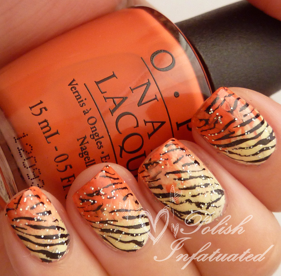 tiger nails!2