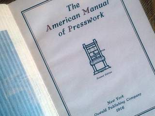 The American Manual of Presswork book