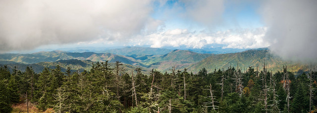 View from Clingman's
Dome