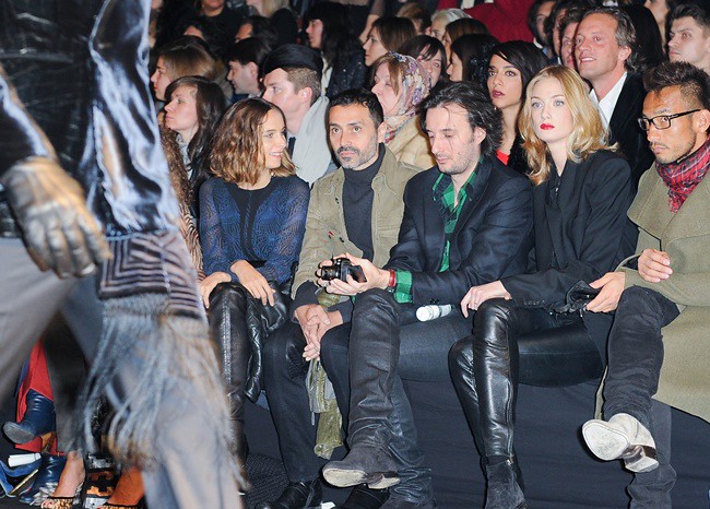 1 Front Row @ Roberto Cavalli Menswear AW1213 fashion show 14-01-2011 Milan