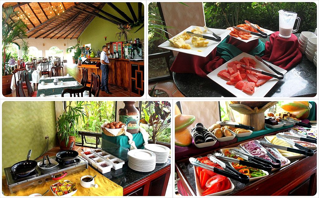 Mountain Paradise Hotel Arenal Costa Rica Breakfast Buffet