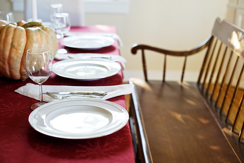 We are thankful to have places to set at the Thanksgiving table.