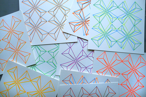 snubnose prints 'x folds' 1&2 by Carl Cashman