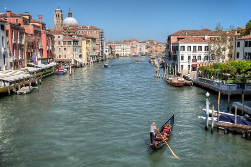 Grand Canal from Ponte Scalzi