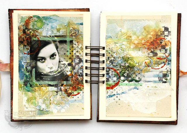 Freestyle journal sample - with Sizzix