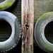 Tyres and wood