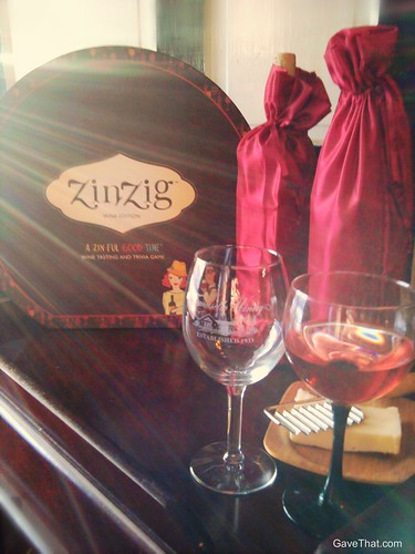ZinZig Wine Tasting Game Gift Idea