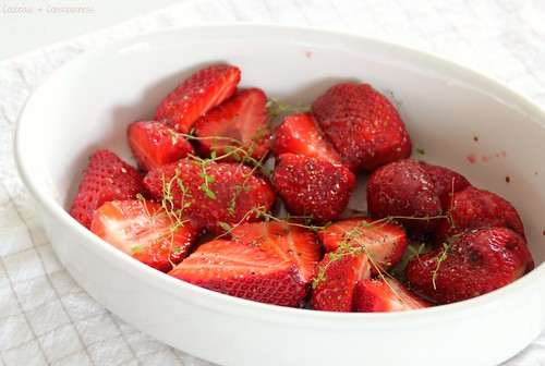 Honey Roasted Strawberry Compote