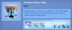 The Bravo Bistro Table