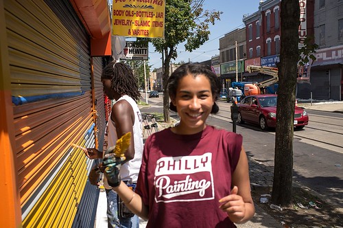 Philly Painting helps an older neighborhood come alive (photo courtesy of Philly Painting)
