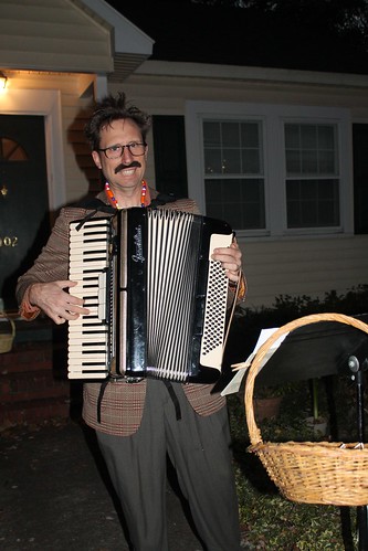 There was even an accordion player in College View playing creepy music (I think he stole one of our mustaches)