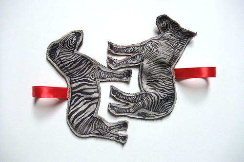 zebra Ornaments