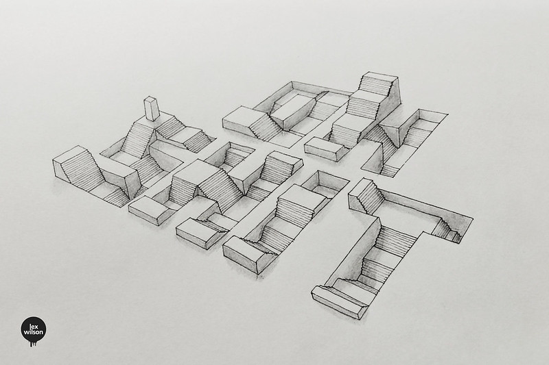 Moleskine illustration #61: Oh $h!t. (typography)